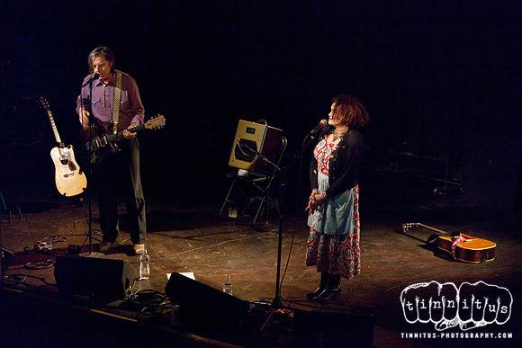 John Doe and Exene in concert