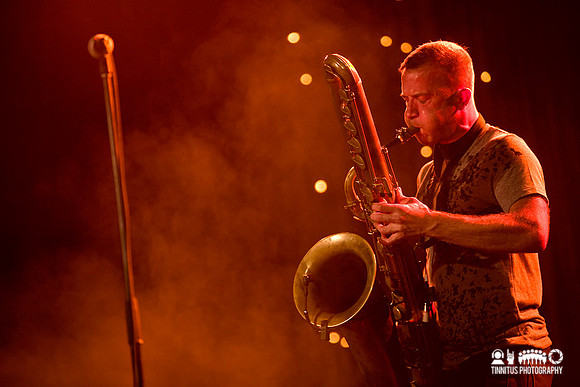 Colin Stetson in concert at All Tomorrow's Parties - Day 2