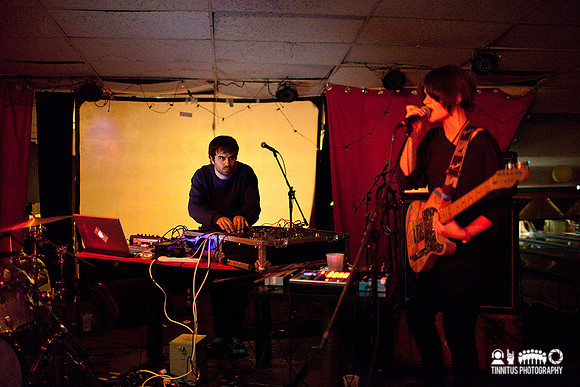 Factory Floor in concert at All Tomorrow's Parties - Day 2