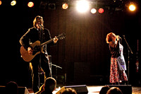 John Doe and Exene in concert