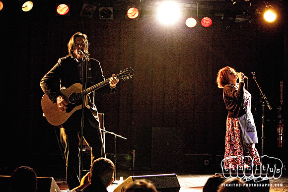 John Doe and Exene in concert