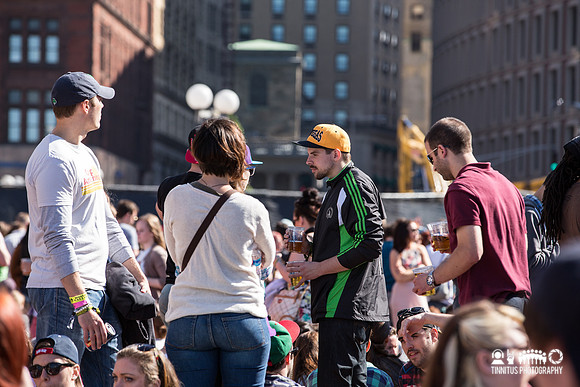 Fans at Boston Calling