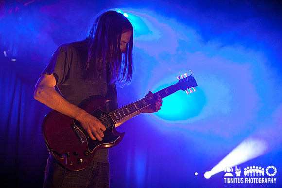 Mick Barr in concert at day two of All Tomorrow's Parties, curat