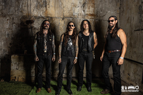 Deathchant photo shoot