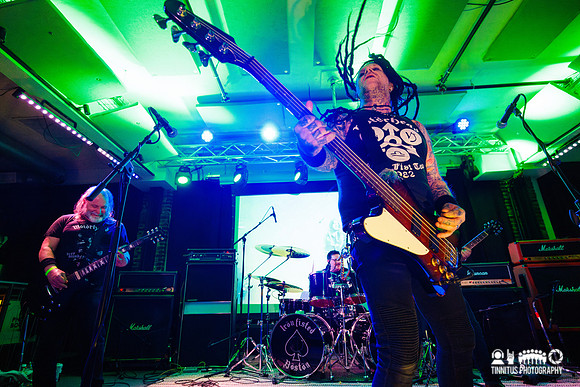 Iron Fisted in concert