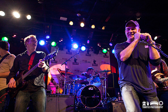 Mike O'Malley sings "The Seeker" from The Who with the Hot Stove