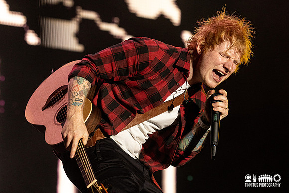 Ed Sheeran in concert