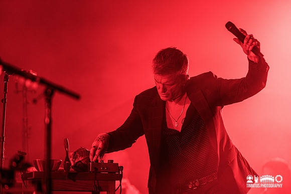 Queens of the Stone Age performing In The Catacombs