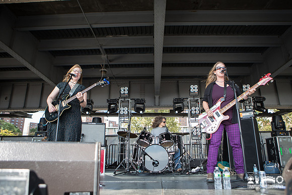 Scrawl play at All Tomorrow's Parties' I'll Be Your Mirror, curated by The Afghan Whigs. Shot at Pier 36 in Manhattan, New York City on September 22, 2012.