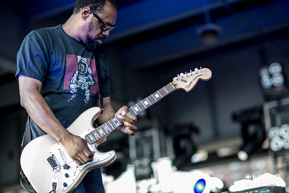 The Dirtbombs play at All Tomorrow's Parties' I'll Be Your Mirror, curated by The Afghan Whigs. Shot at Pier 36 in Manhattan, New York City on September 22, 2012.