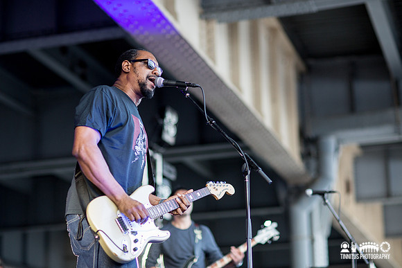 The Dirtbombs play at All Tomorrow's Parties' I'll Be Your Mirror, curated by The Afghan Whigs. Shot at Pier 36 in Manhattan, New York City on September 22, 2012.