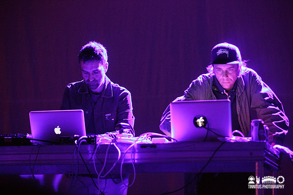 Demdike Stare play at ATP's I'll Be Your Mirror event.