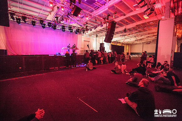 Demdike Stare play at ATP's I'll Be Your Mirror event.