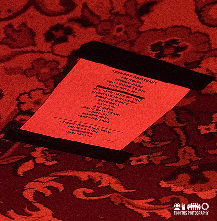 upside down setlist