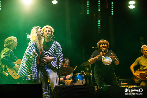 in concert