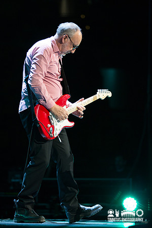 Pete Townshend of The Who in concert