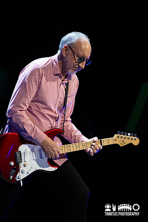 Pete Townshend of The Who in concert