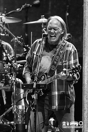 Neil Young and Crazy Horse in concert