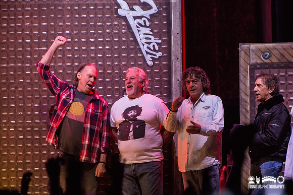 Neil Young and Crazy Horse in concert