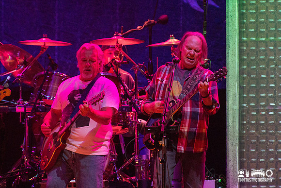 Neil Young and Crazy Horse in concert