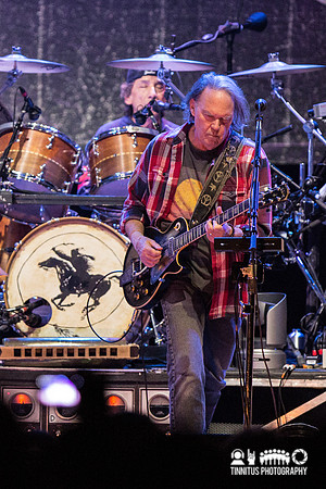 Neil Young and Crazy Horse in concert