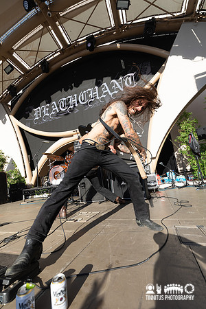 Deathchant in concert at Psycho Swim