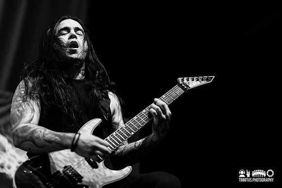 Cattle Decapitation in concert