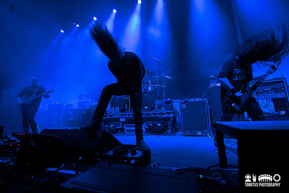 Cattle Decapitation in concert