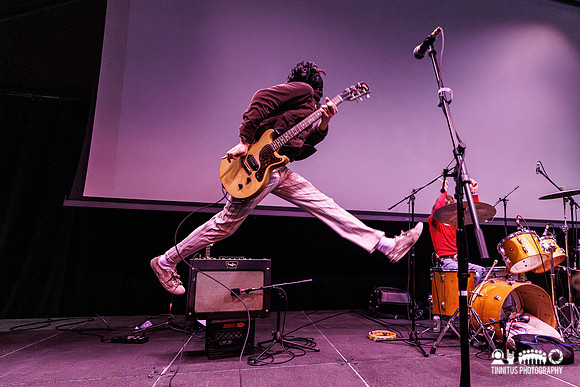 The Sharp Pins in concert