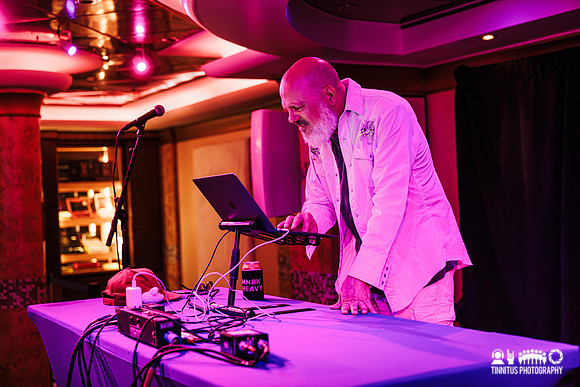 David Cross DJ'ing at Ice Cream Floats