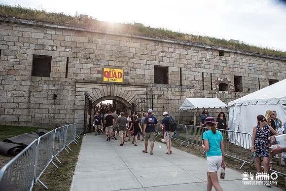 Fans at Newport Folk Festival