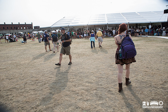 Fans at Newport Folk Festival