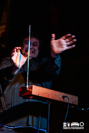 Eugene Mirman with Ted Leo in concert