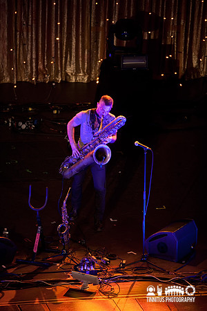 Colin Stetson in concert at All Tomorrow's Parties - Day 2
