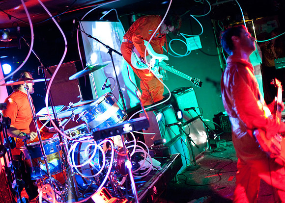 Man or Astro-man? in concert