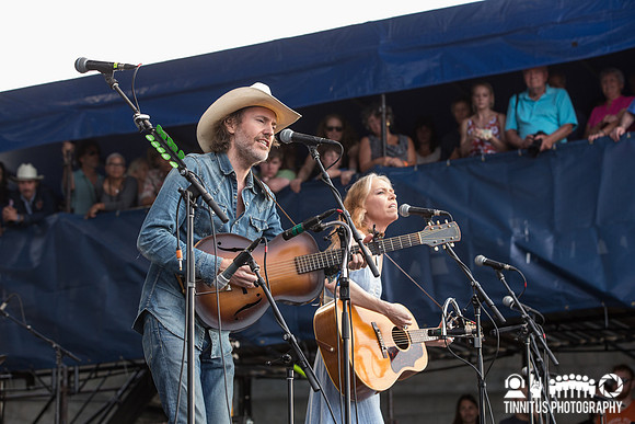David Rawlings and Gillian Welch in concert