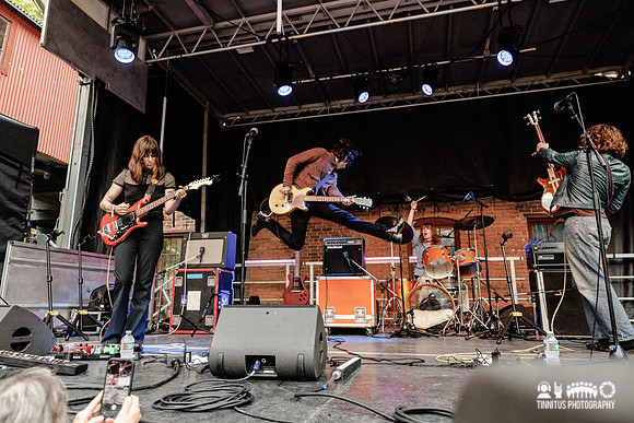 The Sharp Pins in concert