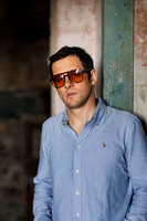 Ryan Davis and Roadhouse Band offstage at Newport Folk Festival