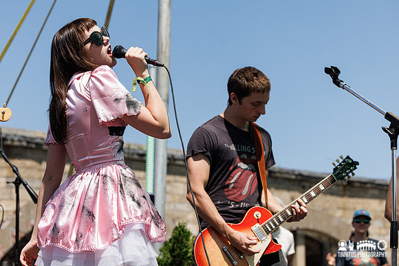 Belle Blue in concert