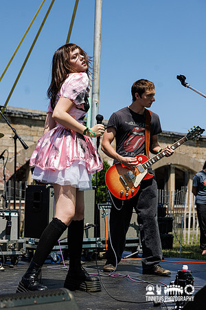 Belle Blue in concert