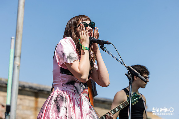 Belle Blue in concert