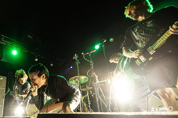 The Armed in concert