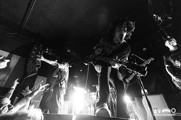 The Armed in concert