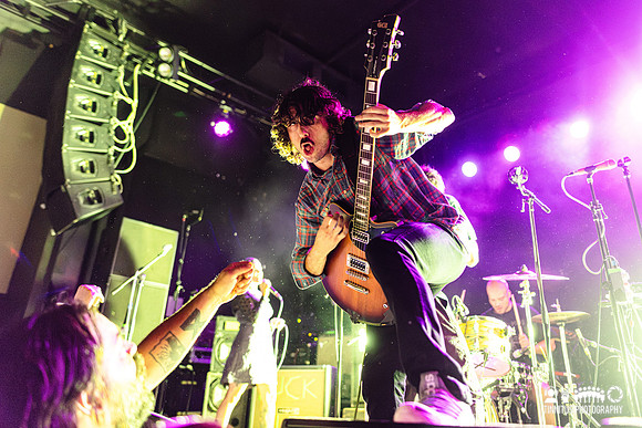 The Armed in concert