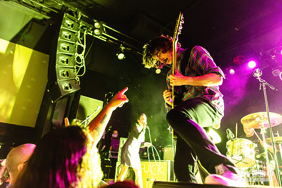 The Armed in concert