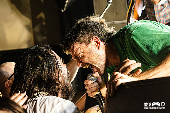 The Armed in concert