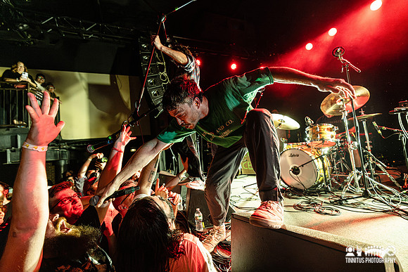 The Armed in concert