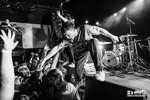 The Armed in concert