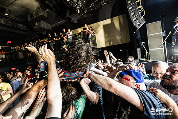 The Armed in concert