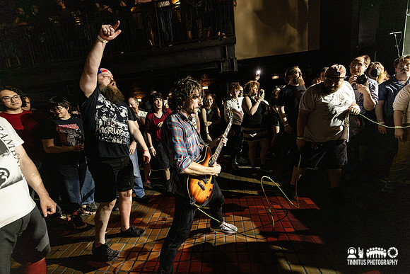 The Armed in concert